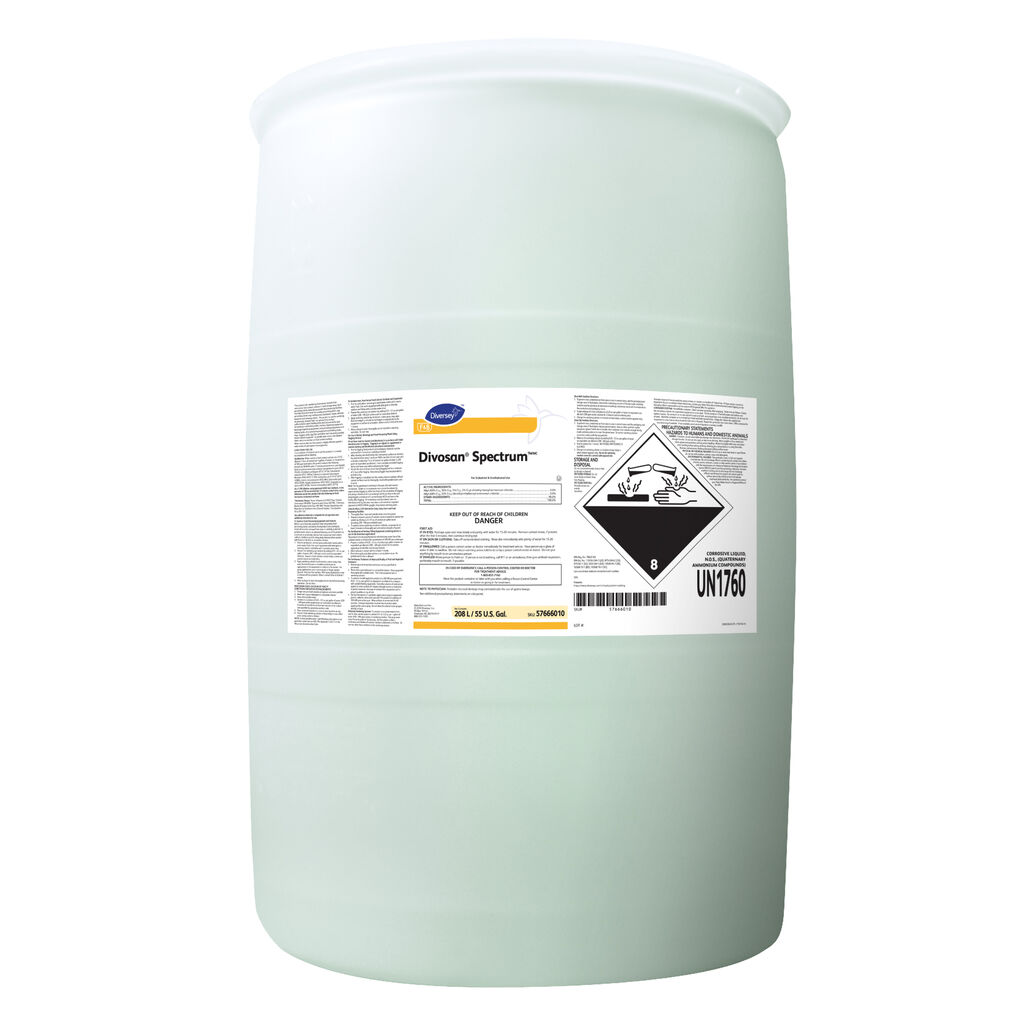 Divosan® Spectrum, 55gal - Sanitizer/Disinfectant